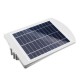 15W 27 LED Solar Powered Light Control Waterproof Wall Lamp Outdoor Garden Walkway Street Light