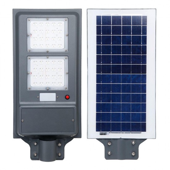 20W 40W 60W Solar LED Street Light PIR Motion Sensor Radar Induction Wall Lamp / Pole