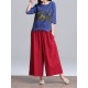 Loose Women Character Graffiti Two-piece T-shirt Palazzo Pants Loose Women Character Graffiti Two-piece T-shirt Palazzo Pants