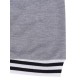 Sport Casual V Neck Stripe Patchwork Tracksuit Sport Casual V Neck Stripe Patchwork Tracksuit