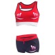 Women Comfortable Shockproof Outfits Wireless Fitness Running Elastic Sports Yoga Bra Set