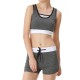 Women Comfortable Shockproof Outfits Wireless Fitness Running Elastic Sports Yoga Bra Set