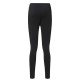 Black Women Mesh Insert Yoga Running Leggings