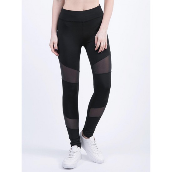 Casual Women Sport Running High Waist Long Pants