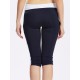 Elastic Side Pocket Yoga Running Work Out Cropped Leggings Elastic Side Pocket Yoga Running Work Out Cropped Leggings