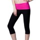 Fashion Modal Elastic Slimming Yoga Running Fitness Cropped Trousers