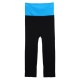 Fashion Modal Elastic Slimming Yoga Running Fitness Cropped Trousers