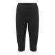 Sports Casual Women Mesh Patchwork High Waist Cropped Leggings