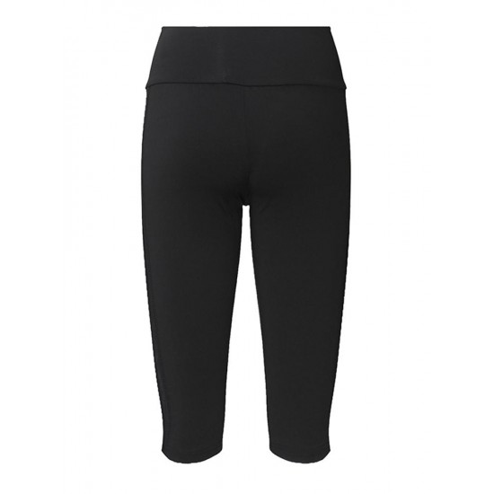 Sports Casual Women Mesh Patchwork High Waist Cropped Leggings Sports Casual Women Mesh Patchwork High Waist Cropped Leggings