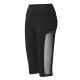 Sports Casual Women Mesh Patchwork High Waist Cropped Leggings Sports Casual Women Mesh Patchwork High Waist Cropped Leggings
