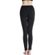 Woman Comfy High Elastic Sports Leggings Mid Waist Breathable Fitness Yoga Ninth Pants Woman Comfy High Elastic Sports Leggings Mid Waist Breathable Fitness Yoga Ninth Pants