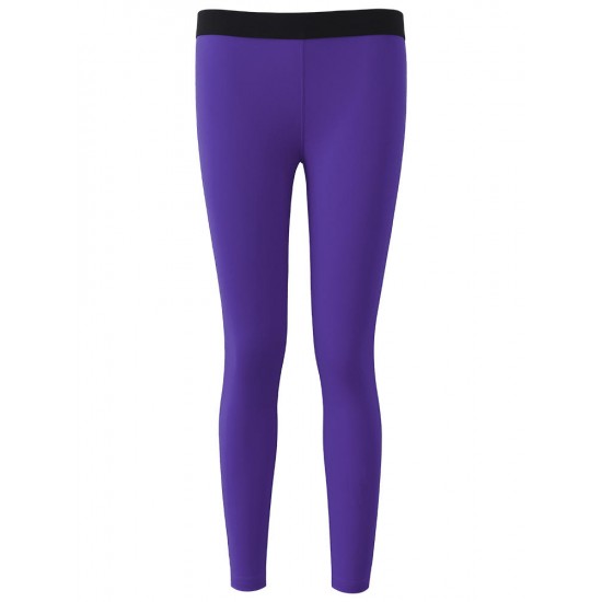 Woman Comfy High Elastic Sports Leggings Mid Waist Breathable Fitness Yoga Ninth Pants Woman Comfy High Elastic Sports Leggings Mid Waist Breathable Fitness Yoga Ninth Pants