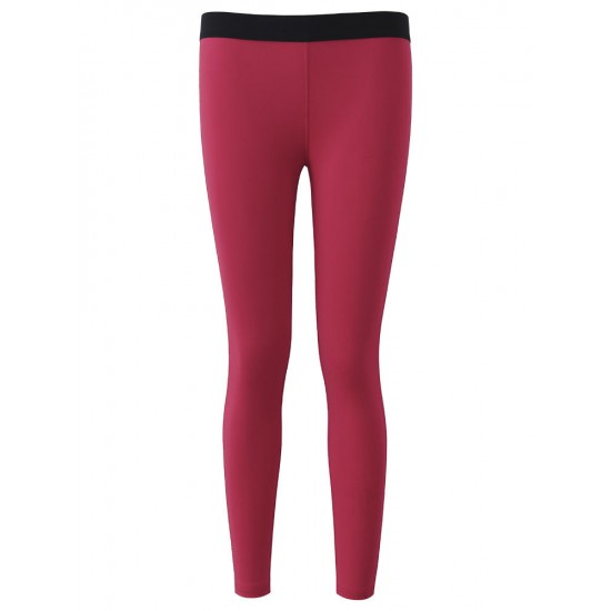 Woman Comfy High Elastic Sports Leggings Mid Waist Breathable Fitness Yoga Ninth Pants Woman Comfy High Elastic Sports Leggings Mid Waist Breathable Fitness Yoga Ninth Pants