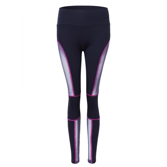 Women Comfortable Elastic Soft Mesh Profession Breathable Running Sport Yoga Pants Women Comfortable Elastic Soft Mesh Profession Breathable Running Sport Yoga Pants