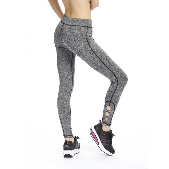Women Elastic Leg Cross Quick Drying Tight Running Yoga WorkouT-pants Leggings Women Elastic Leg Cross Quick Drying Tight Running Yoga WorkouT-pants Leggings