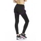Women Fitness Yoga Workout Leisure Elastic False Two-piece Ninth Pants Leggings Sportswear