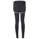 Women Fitness Yoga Workout Leisure Elastic False Two-piece Ninth Pants Leggings Sportswear