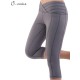 S-5XL Casual Women Slim Stretch Sport Yoga Cropped Pants