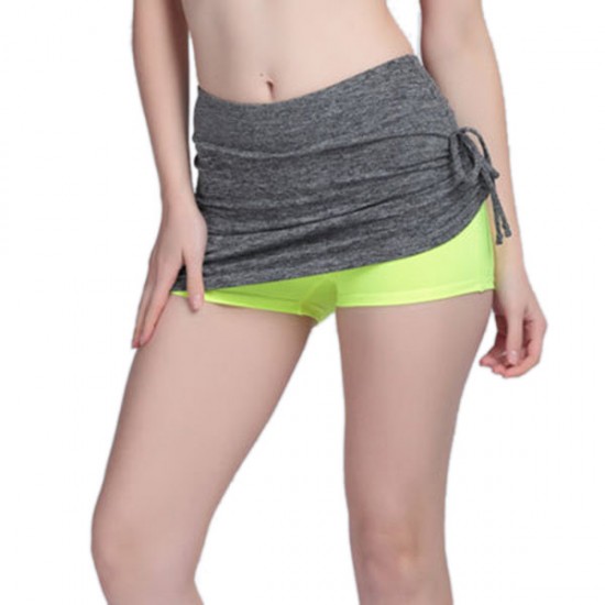 Sexy Woman Stretch Color Patchwork Yoga Fitness Sport Culotte Shorts Sexy Woman Stretch Color Patchwork Yoga Fitness Sport Culotte Shorts