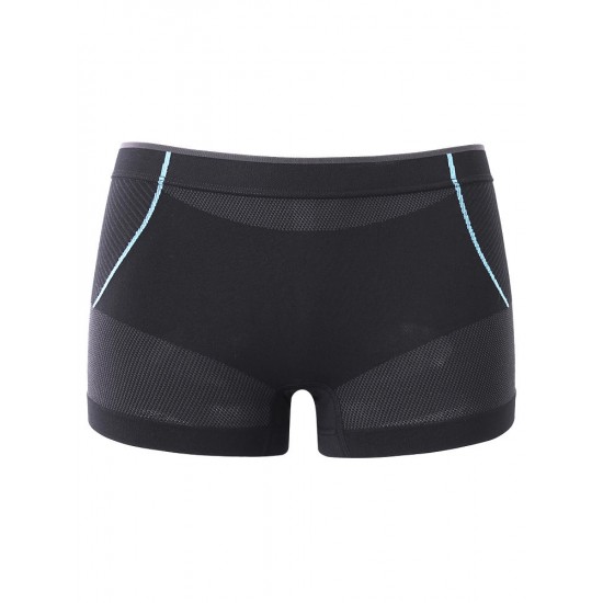 Woman Comfy Seamless Quick-dry Breathable Hips Up Cotton Running Sport Boxer Shorts Woman Comfy Seamless Quick-dry Breathable Hips Up Cotton Running Sport Boxer Shorts