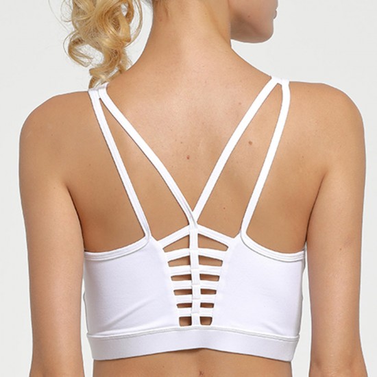 Beauty Back Cross Straps Quick Dry Shockproof Yoga Sports Bra Beauty Back Cross Straps Quick Dry Shockproof Yoga Sports Bra