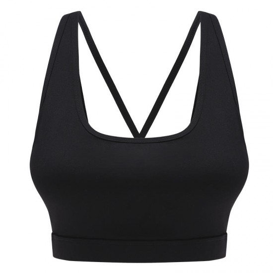 Beauty Back Cross Straps Quick Dry Shockproof Yoga Sports Bra Beauty Back Cross Straps Quick Dry Shockproof Yoga Sports Bra