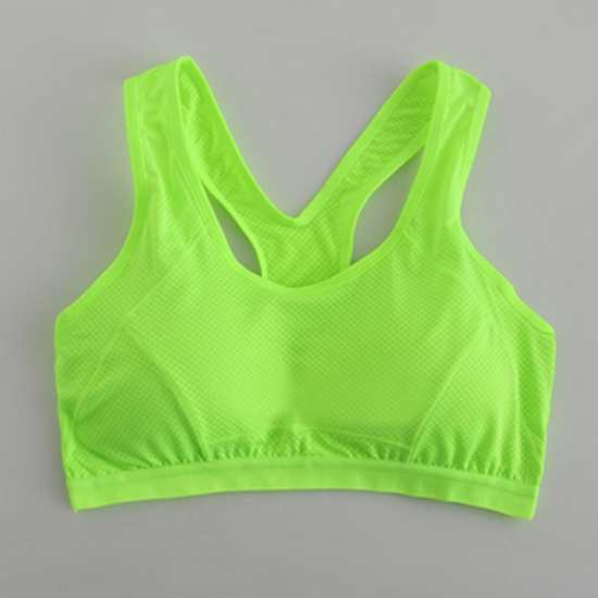 Candy Colors Quick Drying Shockproof Sports Bra Breathable Fitness Yoga Brassiere
