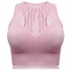 Comfy Soft High Neck Hollow Out Stretchy Shockproof Yoga Sport Bra Comfy Soft High Neck Hollow Out Stretchy Shockproof Yoga Sport Bra