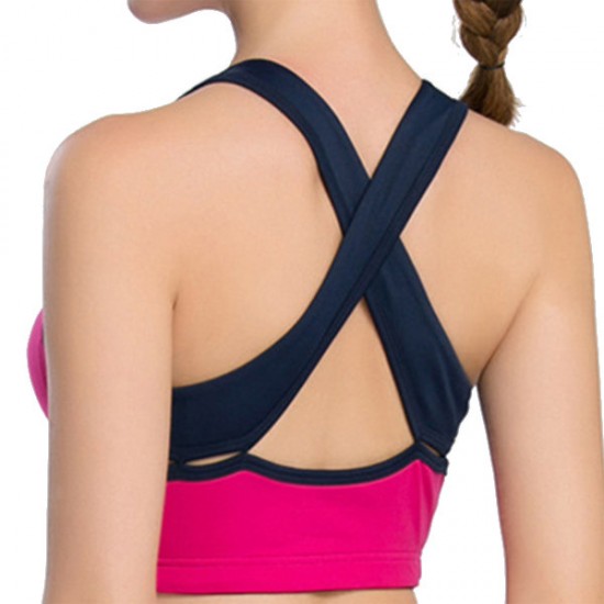 Cozy Criss-cross Professional Shakeproof Tops Wireless Breathable Sports Yoga Vest Bra Cozy Criss-cross Professional Shakeproof Tops Wireless Breathable Sports Yoga Vest Bra