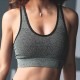 Fitness Quick Drying Striped Sports Bra Shockproof Hollow Back Running Bra Top Fitness Quick Drying Striped Sports Bra Shockproof Hollow Back Running Bra Top