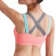 Hit Color X Shape Back Sports Anti-vibration Quick Dry Tops Training Bra