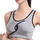 Women Sexy Small Key-hole Front Top Shockproof Wireless Breathable Sport Yoga Bras