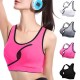 Women Sexy Small Key-hole Front Top Shockproof Wireless Breathable Sport Yoga Bras