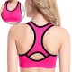 Women Shakeproof Running Fitness Yoga Seamless Bra Wireless Breathable Gym Tank Vest Top
