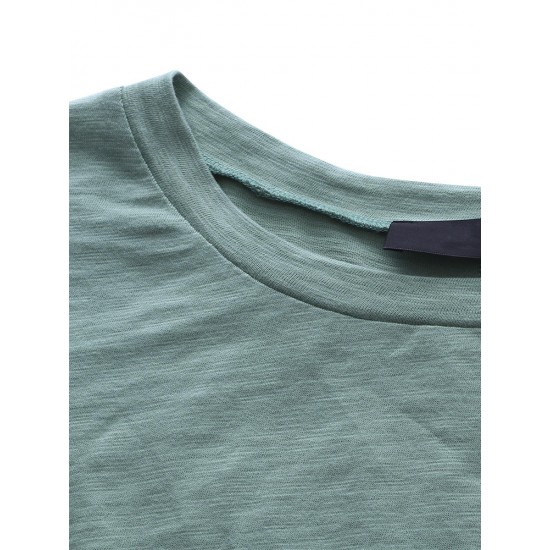 L-5XL Casual Women O-Neck Long Sleeve T-shirts L-5XL Casual Women O-Neck Long Sleeve T-shirts