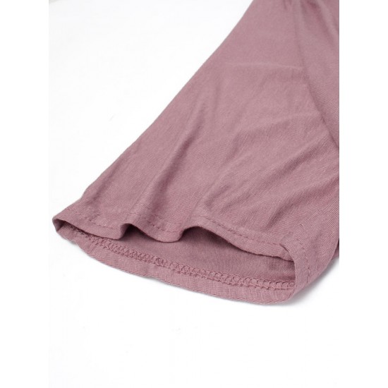 Loose Women Fake Two-piece Patchwork Batwing Sleeve T-shirt Loose Women Fake Two-piece Patchwork Batwing Sleeve T-shirt