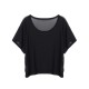 Sexy Mesh Hollow Out Wicking Sport Smock Women T-shirt Sexy Mesh Hollow Out Wicking Sport Smock Women T-shirt