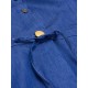 Belt Sexy Denim Blue Long Sleeve Lapel Button Pocket Women Short Jumpsuits Belt Sexy Denim Blue Long Sleeve Lapel Button Pocket Women Short Jumpsuits