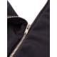 Black Square Neck Double Breasted Sleeveless Rompers Jumpsuit Black Square Neck Double Breasted Sleeveless Rompers Jumpsuit