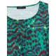 Casual Leopard Sleeveless Stretch Waist Women Pocket Jumpsuit