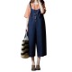 Casual Women Strap Sleeveless Pockets Romper Jumpsuits