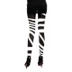 Fashion Women Zebra Stripe Pants Stretch Skinny Leggings