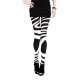 Fashion Women Zebra Stripe Pants Stretch Skinny Leggings