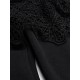 Slim Thick Black Lace Crochet Patchwork Two Piece Leggings