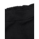 Casual Slim Black Button Stretch Waist Women Shorts Split Skirt