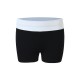 Sexy Woman Contrast Color Patchwork Yoga Fitness Sports Shorts