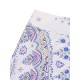 Bohemian Women Floral Front Button Drawstring Split Maxi Skirt Bohemian Women Floral Front Button Drawstring Split Maxi Skirt