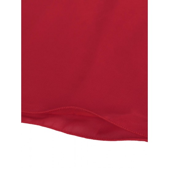 Bohemian Women Pleated Pure Color Chiffon Skirts Bohemian Women Pleated Pure Color Chiffon Skirts