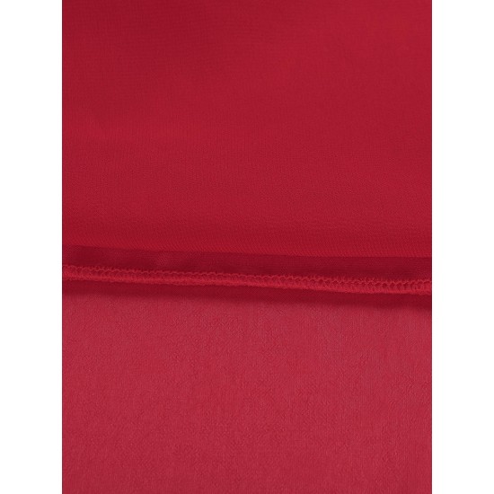 Bohemian Women Pleated Pure Color Chiffon Skirts Bohemian Women Pleated Pure Color Chiffon Skirts