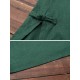 Casual Pure Color Elastic Waist Loose Hem Skirts for Women